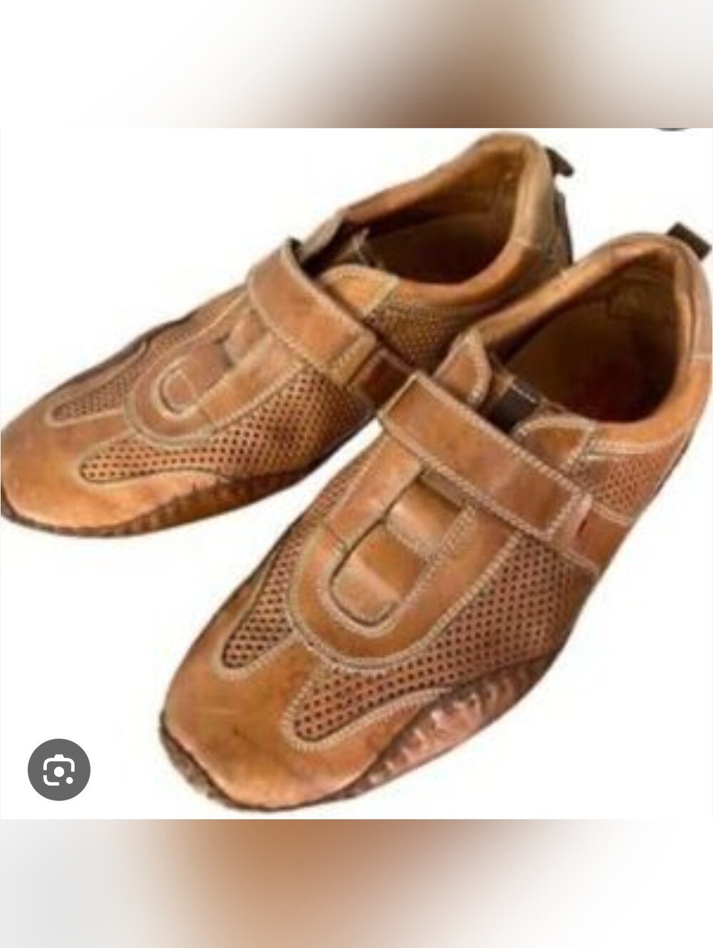 Size 43 Pikolinos Men's Brown Leather Slip-On Casual Shoes